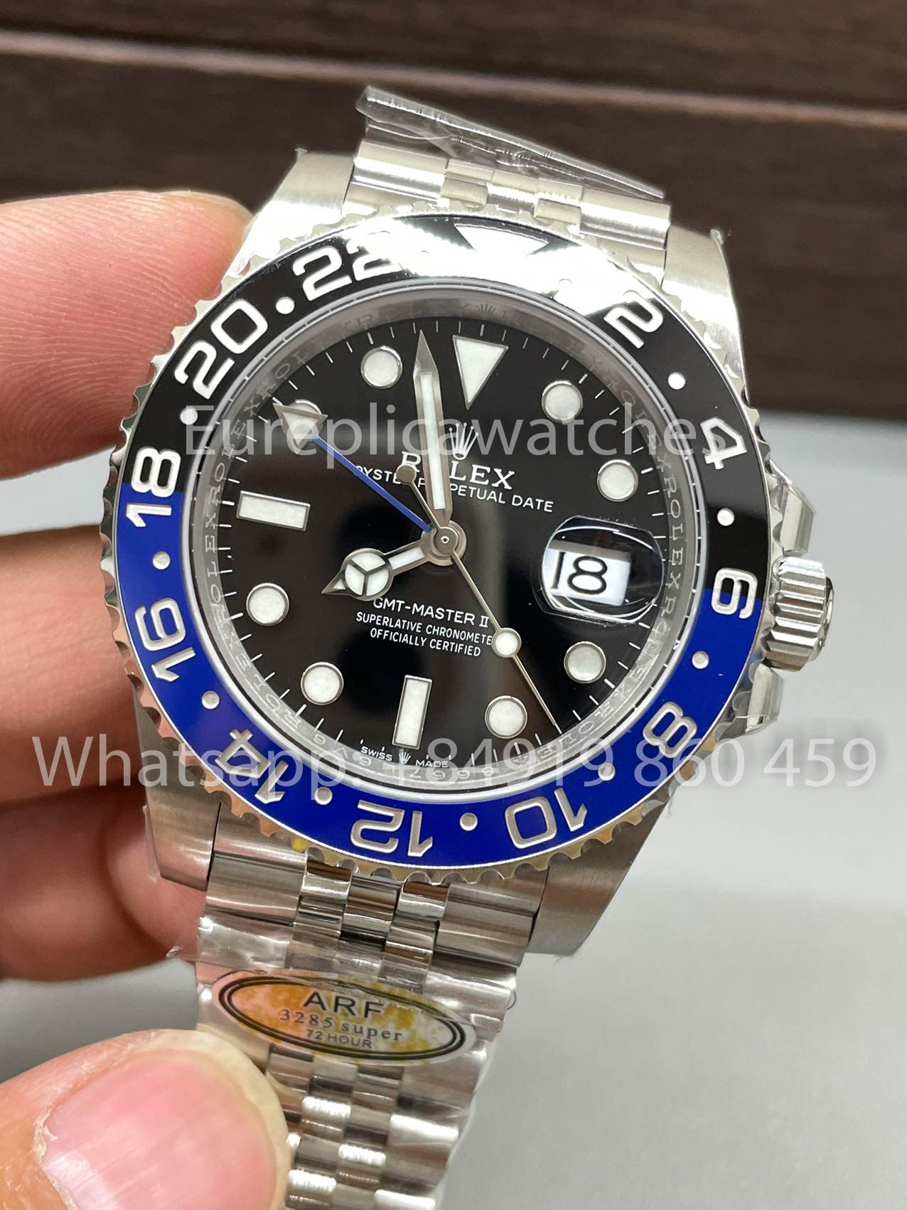 Correa Rolex GMT Master II M126710BLNR-0002 Jubilee 1:1 Mejor clon de fábrica ARF