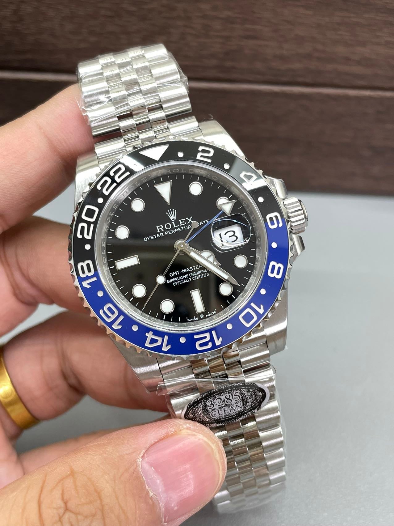 Rolex GMT Master II M126710BLNR-0002 1:1 Mejor edición Clean Factory esfera negra