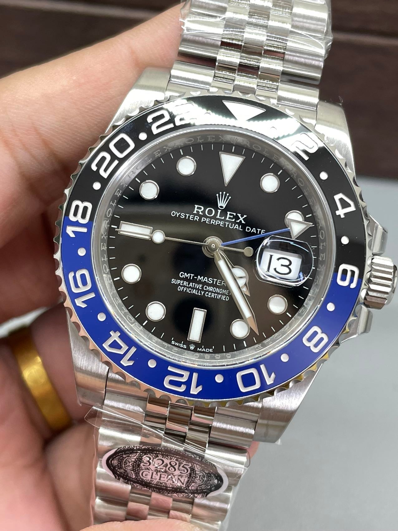 Rolex GMT Master II M126710BLNR-0002 1:1 Mejor edición Clean Factory esfera negra