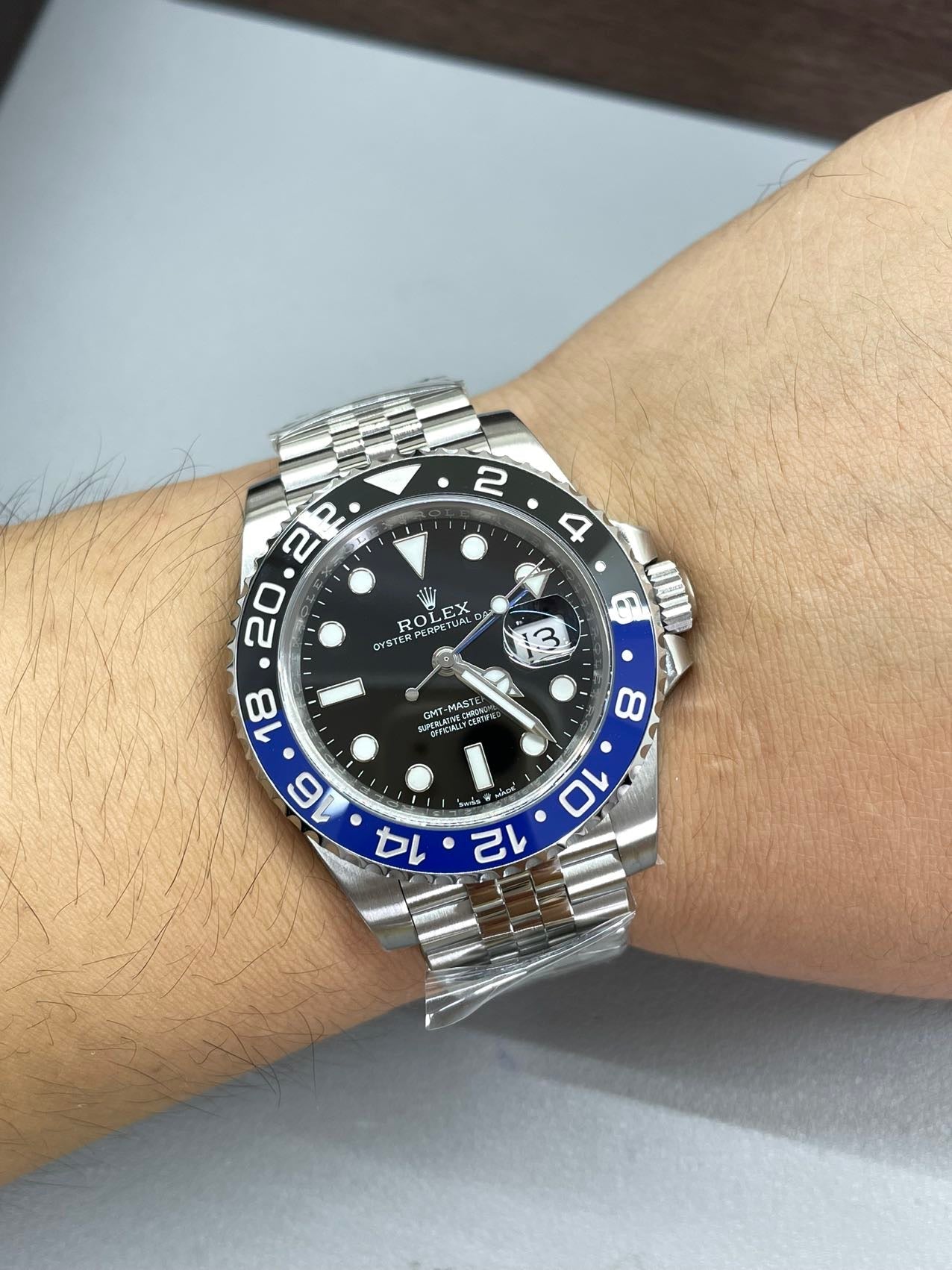 Rolex GMT Master II M126710BLNR-0002 1:1 Mejor edición Clean Factory esfera negra