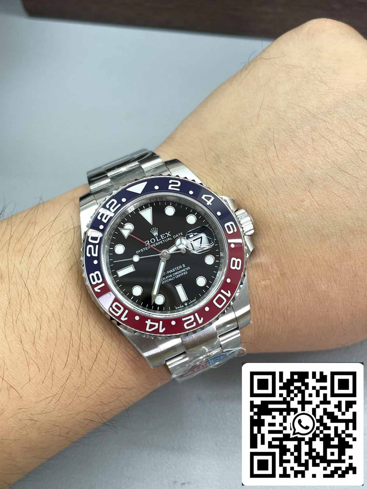 Rolex GMT Master II M126710BLRO-0001 Oyster Strap 1:1 Best Edition Clean Factory nuovissima versione 2024 