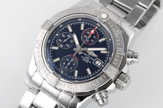 Breitling Avenger II Cronógrafo Acero inoxidable 1:1 Mejor clon EF Factory