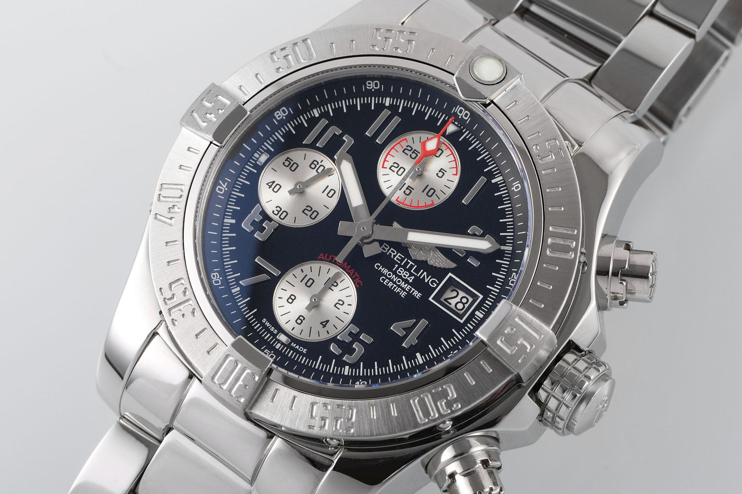 Breitling Avenger II A133811A/A811 Stainless steel 1:1 Best Clone EF Factory