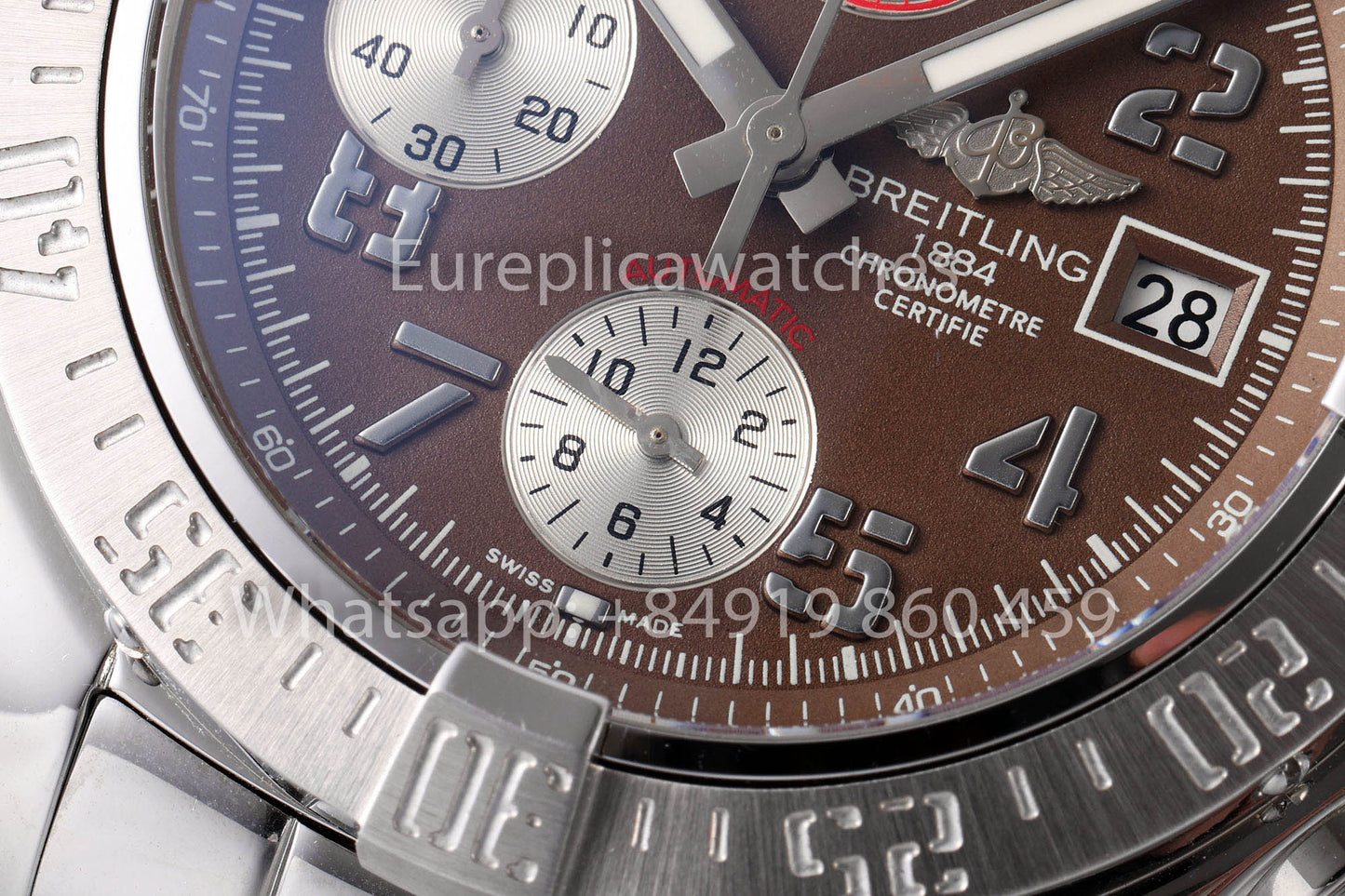 Breitling Avenger A1733110-BC31-435X-A20BA.1  Stainless steel Blue 1:1 Best Clone EF Factory