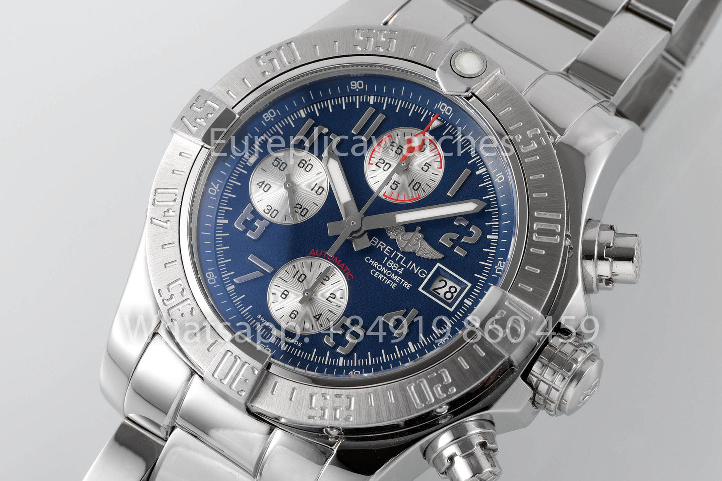 Breitling Avenger A13381111C1A1 Stainless steel Blue 1:1 Best Clone EF Factory