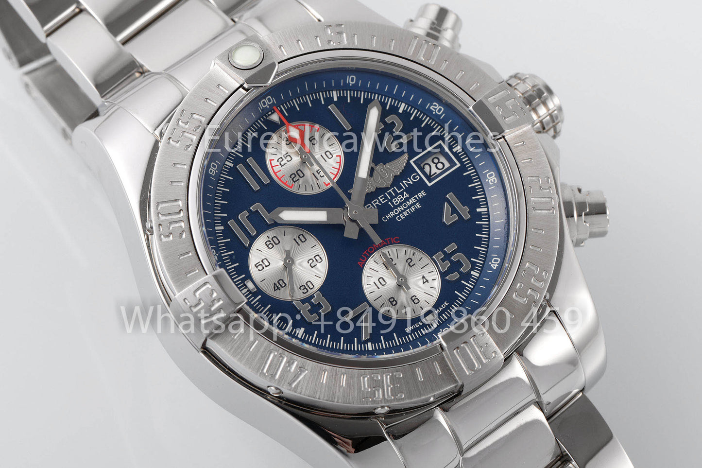 Breitling Avenger A13381111C1A1 Stainless steel Blue 1:1 Best Clone EF Factory