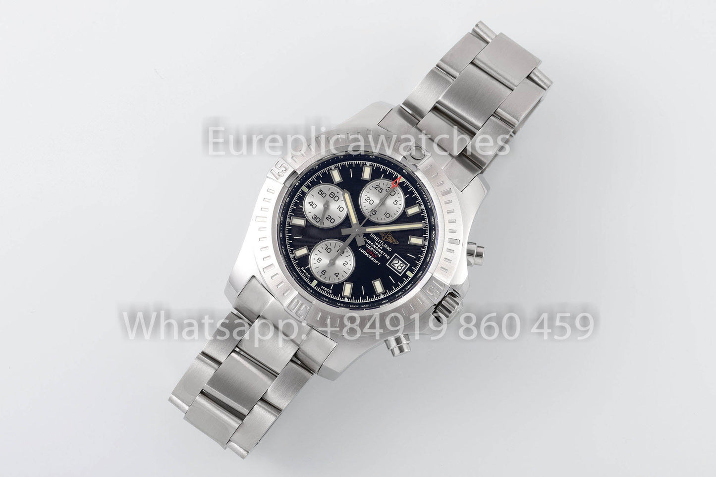 BREITLING Colt Chronograph A1338811 Orologio da uomo 1:1 Miglior clone EF Factory Quadrante nero