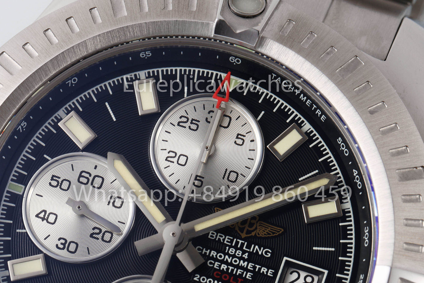 BREITLING Colt Chronograph A1338811 Orologio da uomo 1:1 Miglior clone EF Factory Quadrante nero