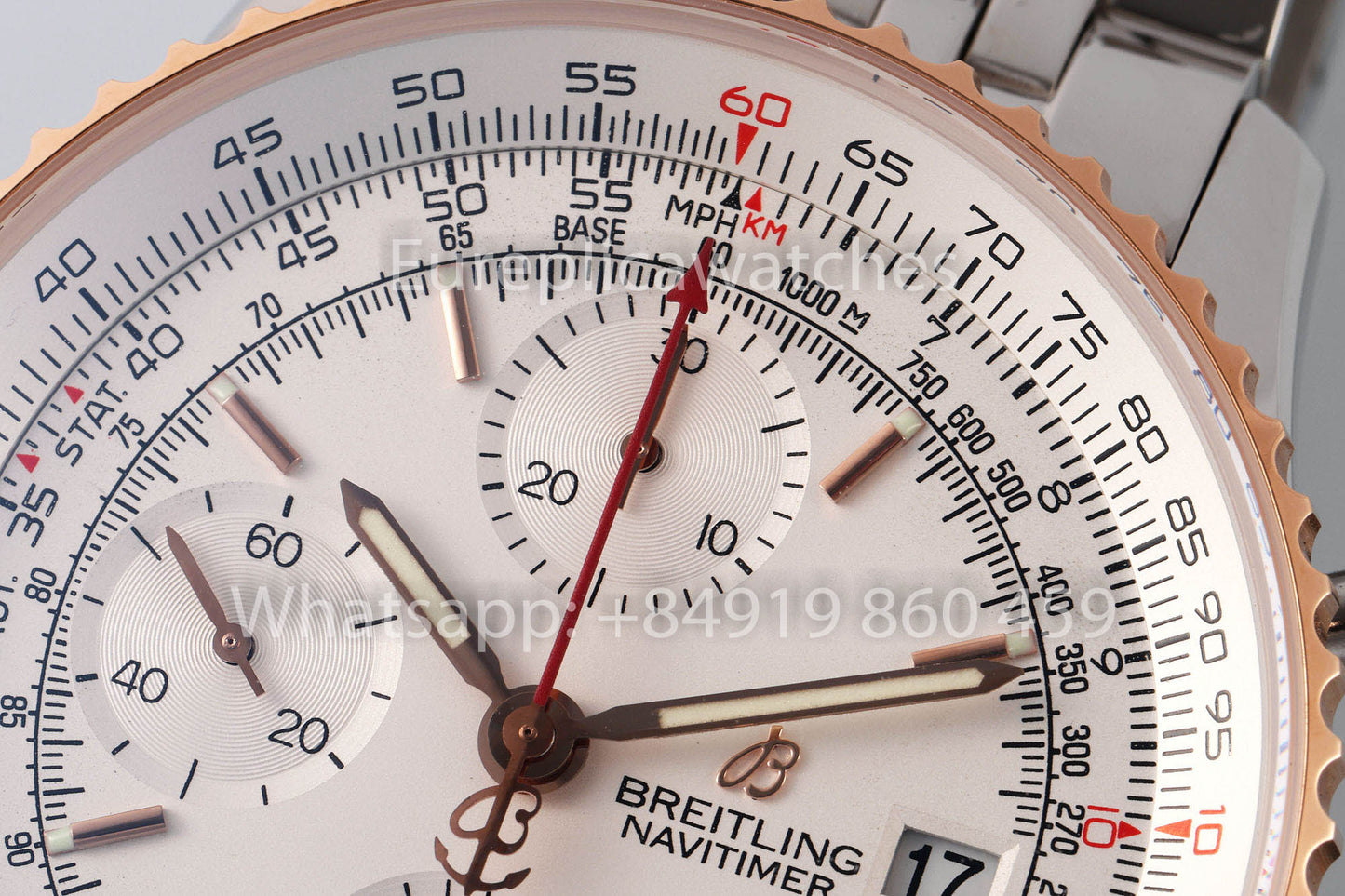 Breitling Navitimer A13324121G1A1 White Dial RS 1:1 Best Clone EF Factory