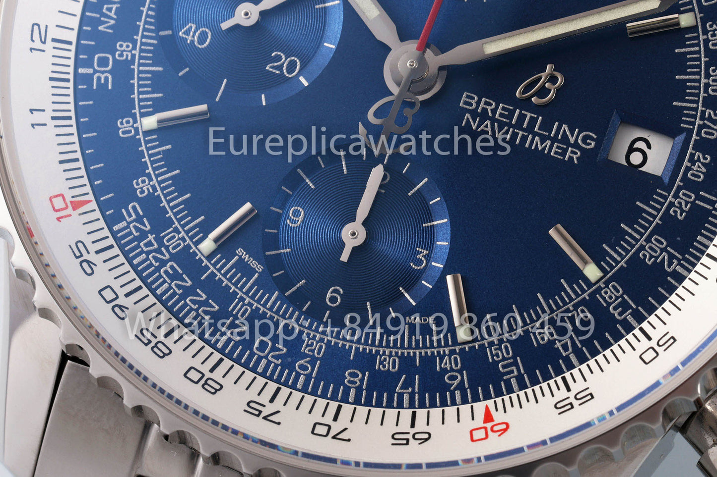 BREITLING Navitimer Chronograph A13324121B1X1 Quadrante Blu 1:1 Miglior Clone EF Factory