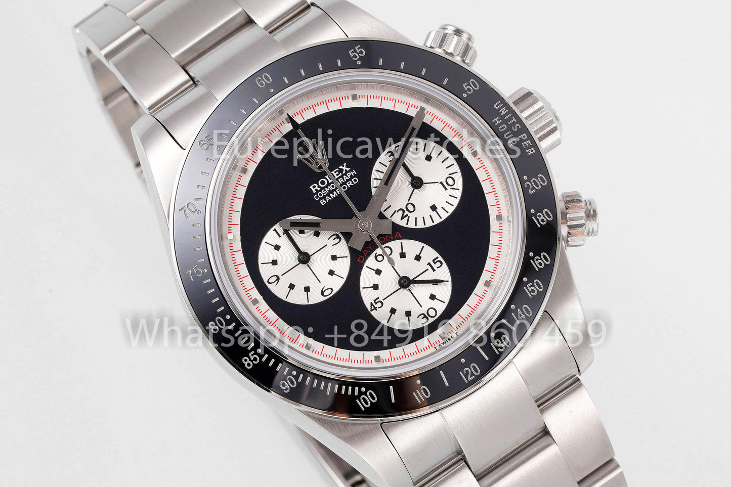 Rolex Daytona Paul Newman Esfera negra 1:1 Mejor clon EF Factory