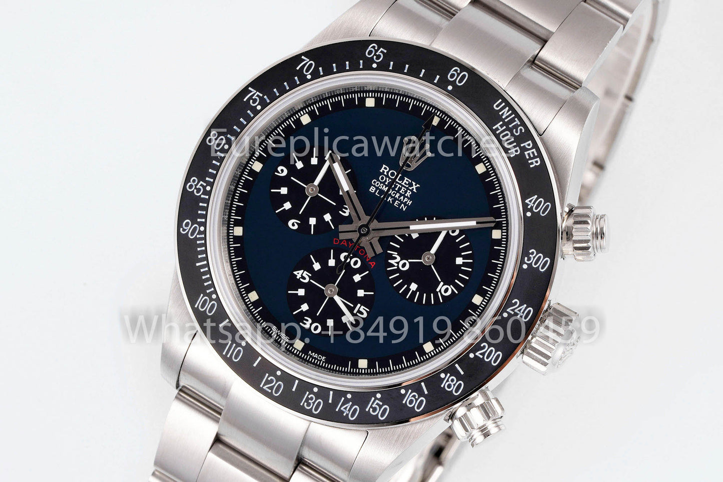 Rolex Daytona Blaken Heritage Blue Dial  1:1 Best Clone EF Factory