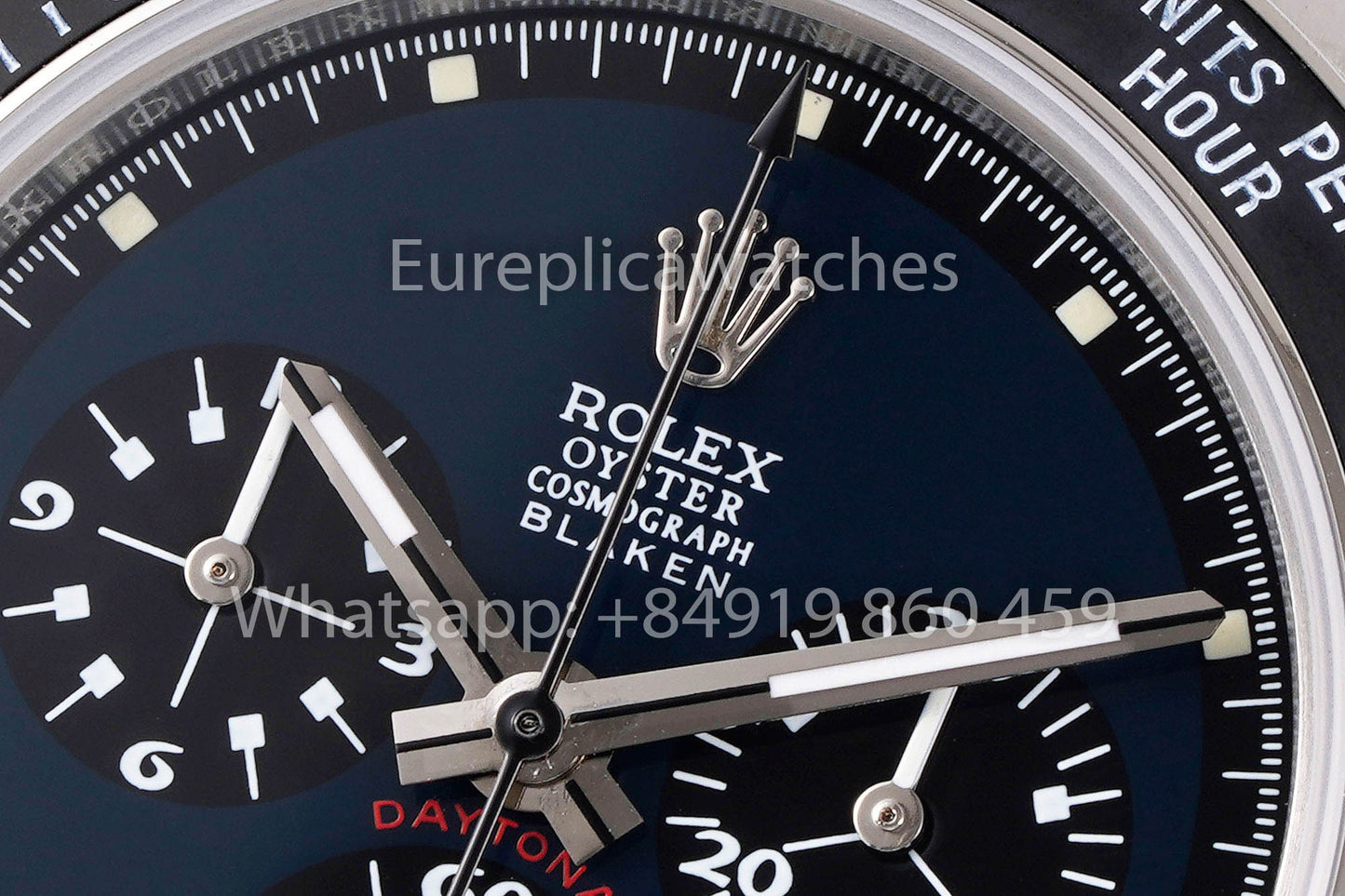 Rolex Daytona Blaken Heritage quadrante blu 1:1 miglior clone EF Factory