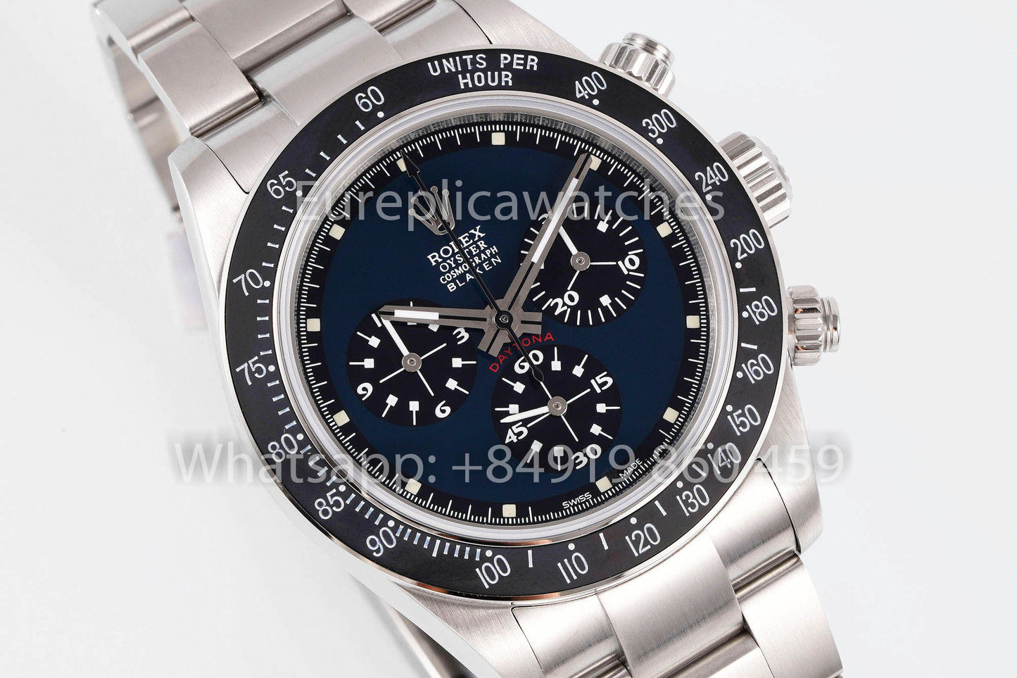 Rolex Daytona Blaken Heritage quadrante blu 1:1 miglior clone EF Factory