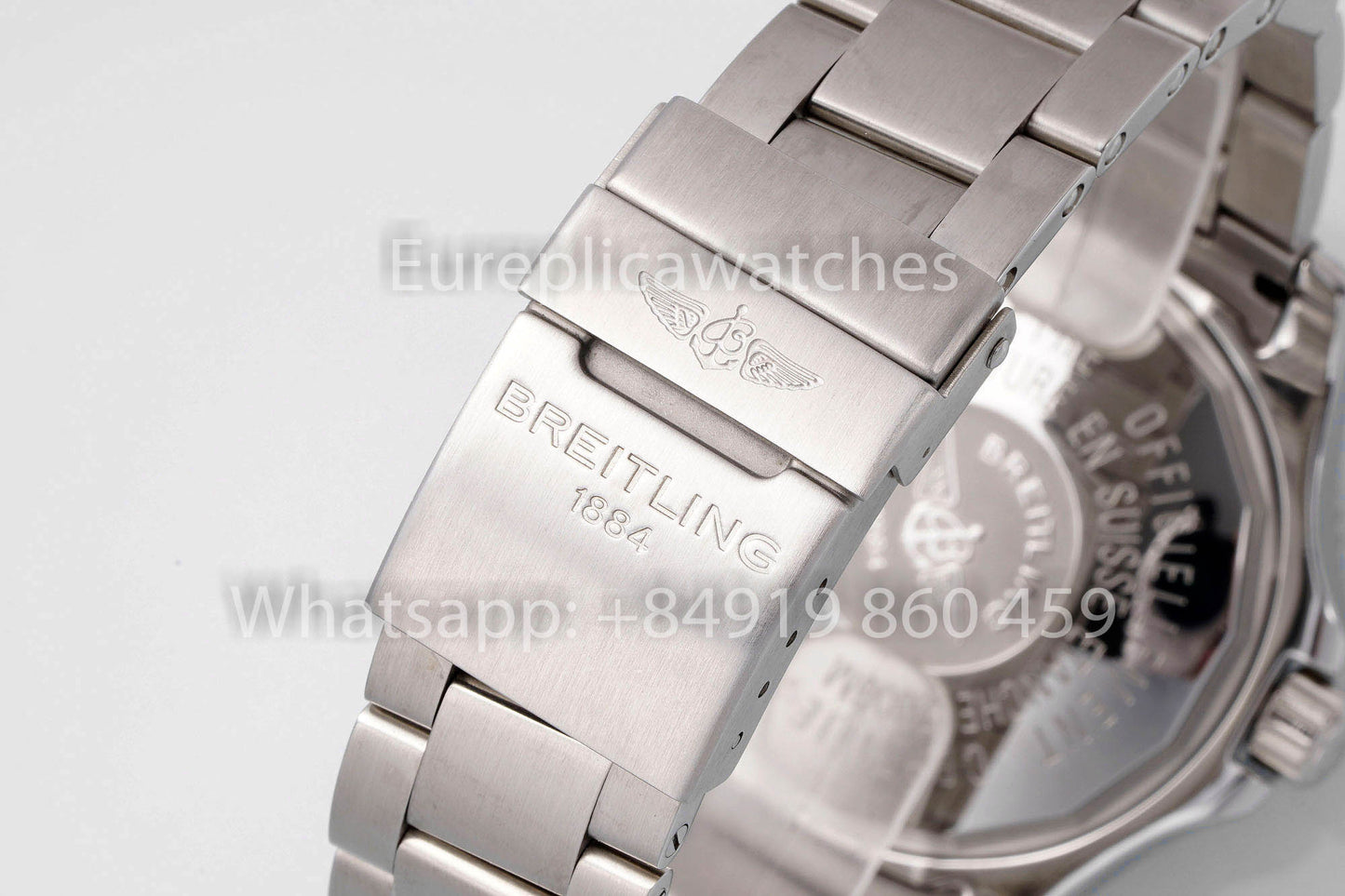 Breitling Superocean 44 A17391  1:1 Best Clone Stainless Steel EF Factory Red Hands