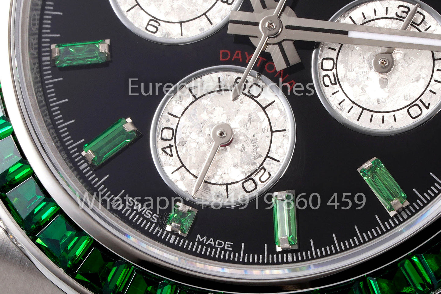 Rolex Daytona Rainbow Green Bezel 40mm 1:1 Best Clone EF Factory