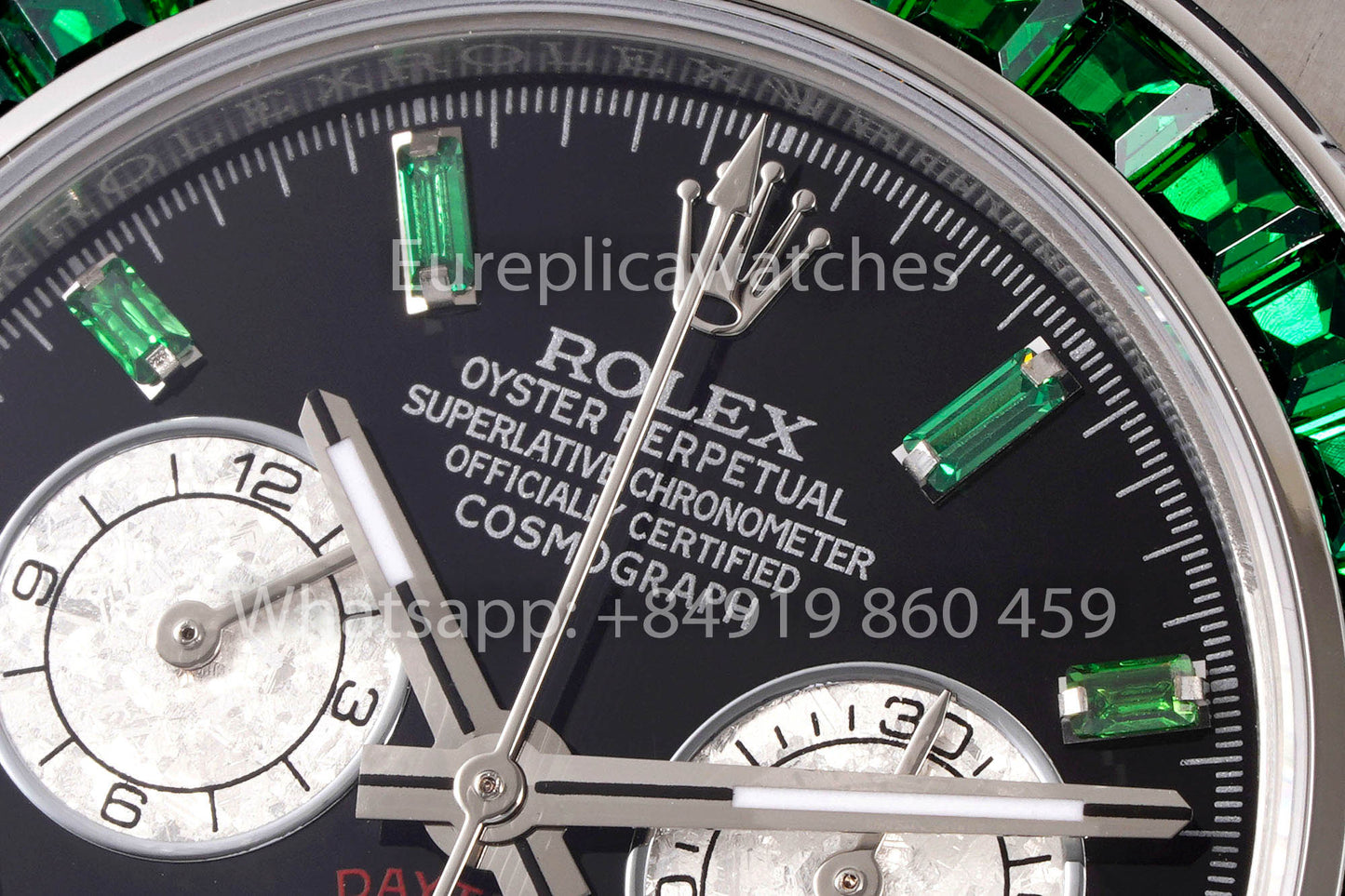 Rolex Daytona Rainbow Green Bezel 40mm 1:1 Best Clone EF Factory