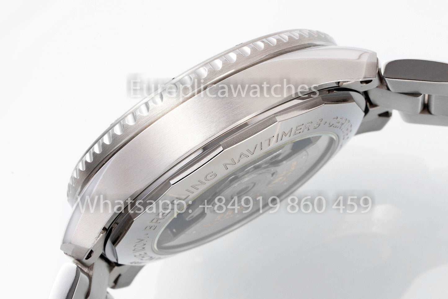 Breitling Aviator 8 Ab0117131b1a1 Black Dial 1:1 Best Clone EF Factory Stainless Steel