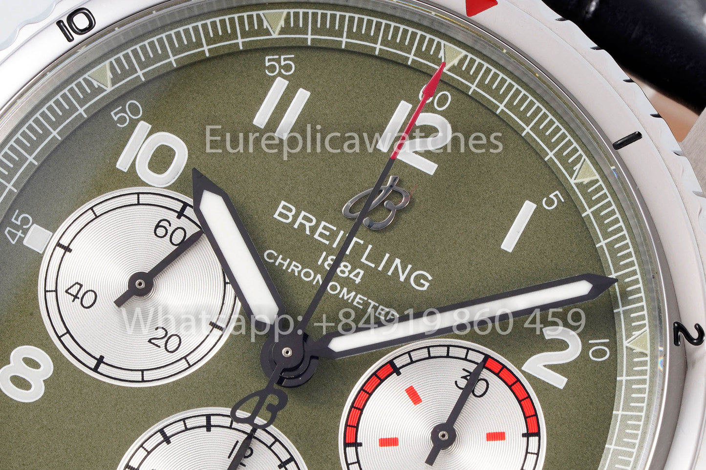 Breitling Aviator 8 Ab01192a1l1X1 Quadrante verde 1:1 Miglior clone EF Factory