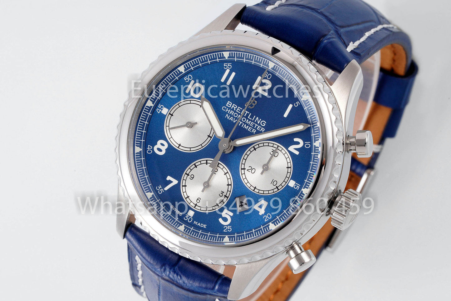 Breitling Aviator AB01194A1B1X1 Quadrante Blu 1:1 Miglior Clone EF Factory