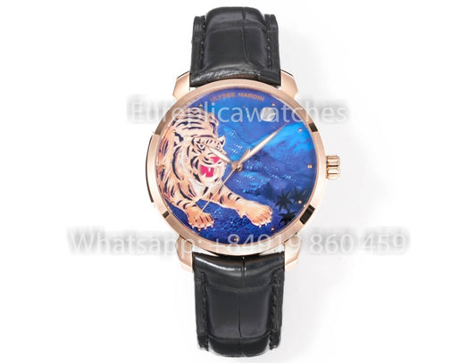 Ulysse Nardin Orologio Classico 40 mm 8152-111LE-9E-TIGER/1A 1:1 Miglior clone