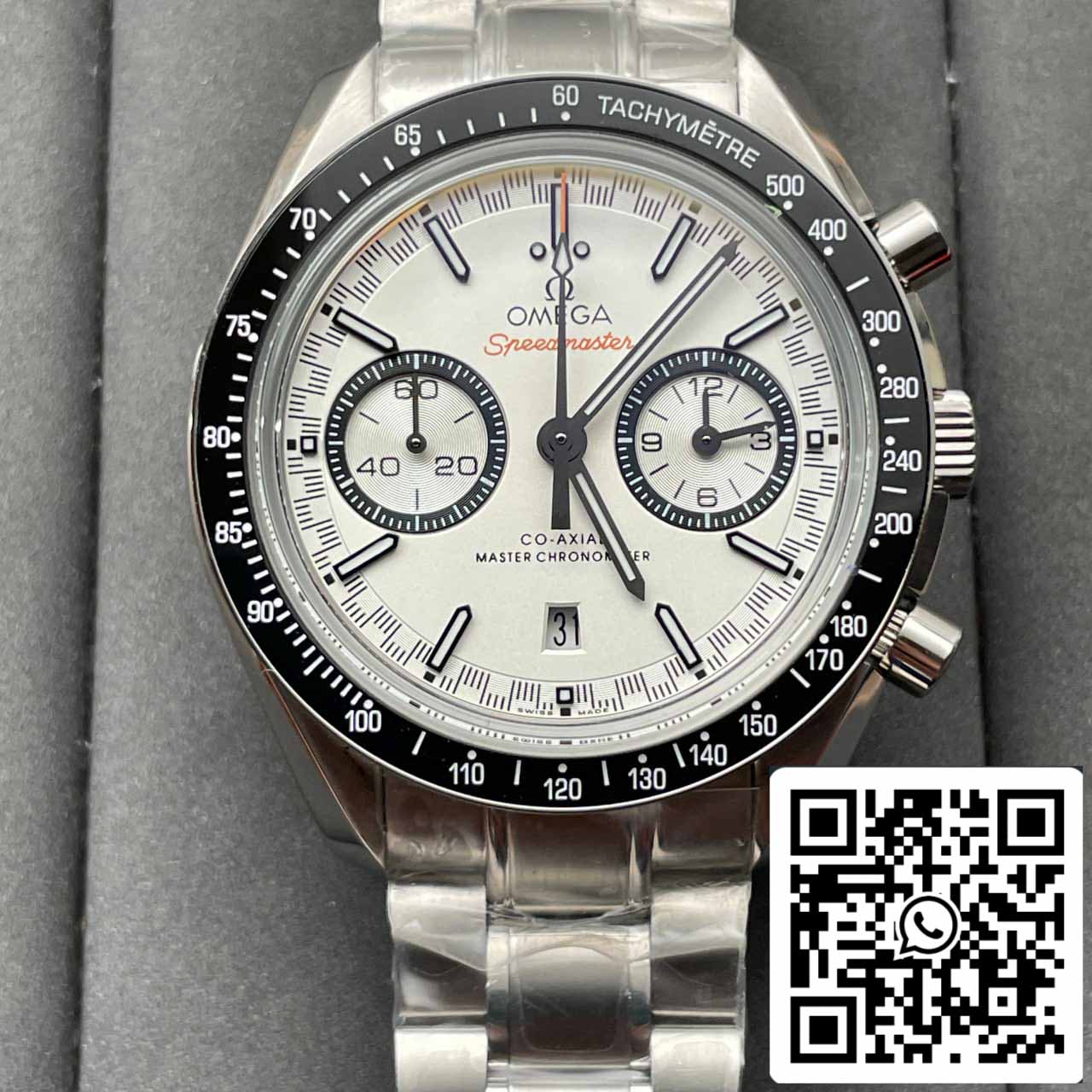 Omega Speedmaster Racing Cronógrafo 329.30.44.51.04.001 1:1 Bisel cerámico OM Factory de la mejor edición