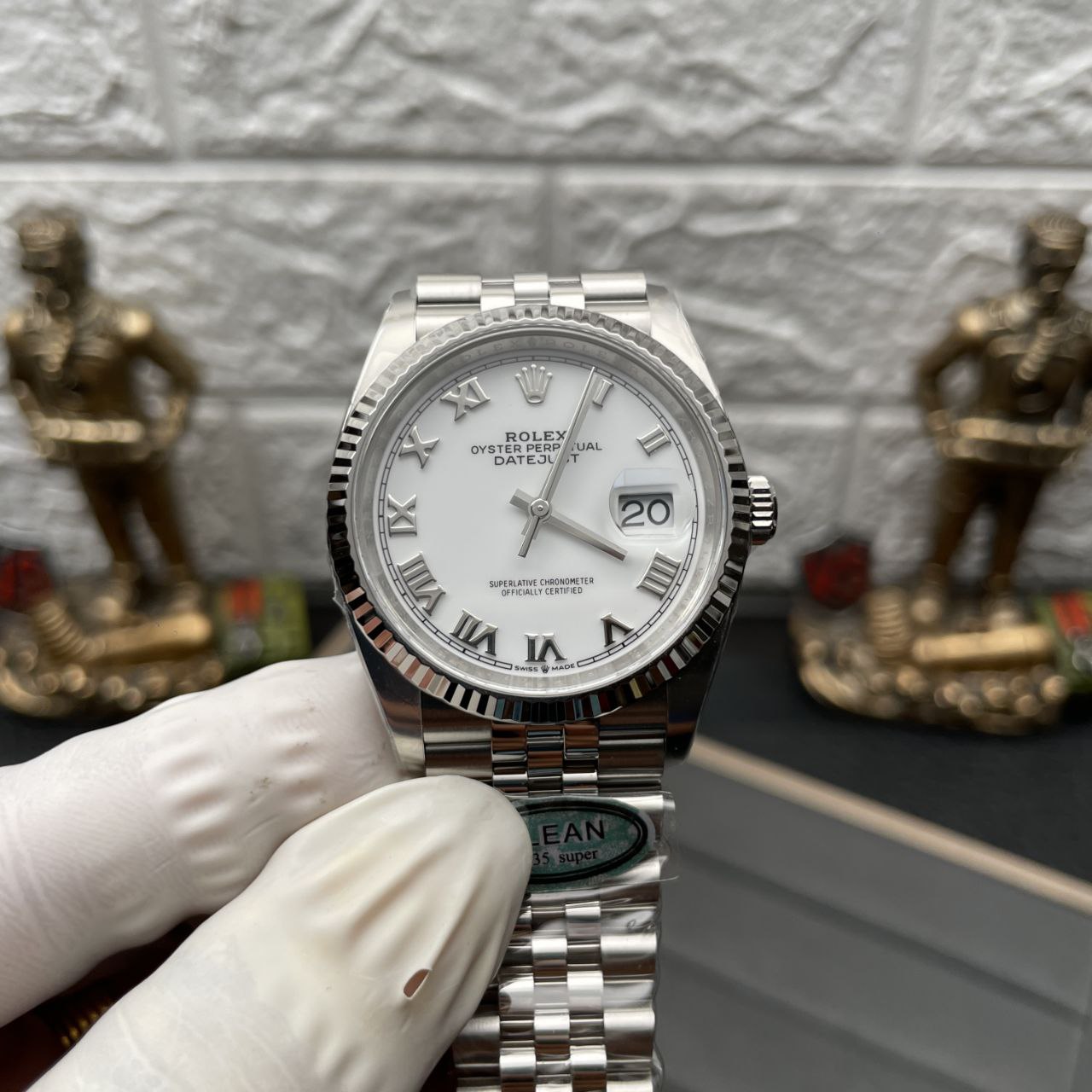 Rolex Datejust M126234-0025 36MM 1:1 Best Edition Clean Factory Acciaio inossidabile