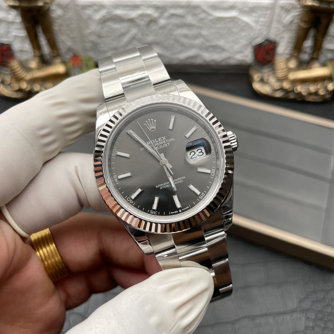 Rolex Datejust M126334-0013 1:1 Migliore Edizione VS Fabbrica