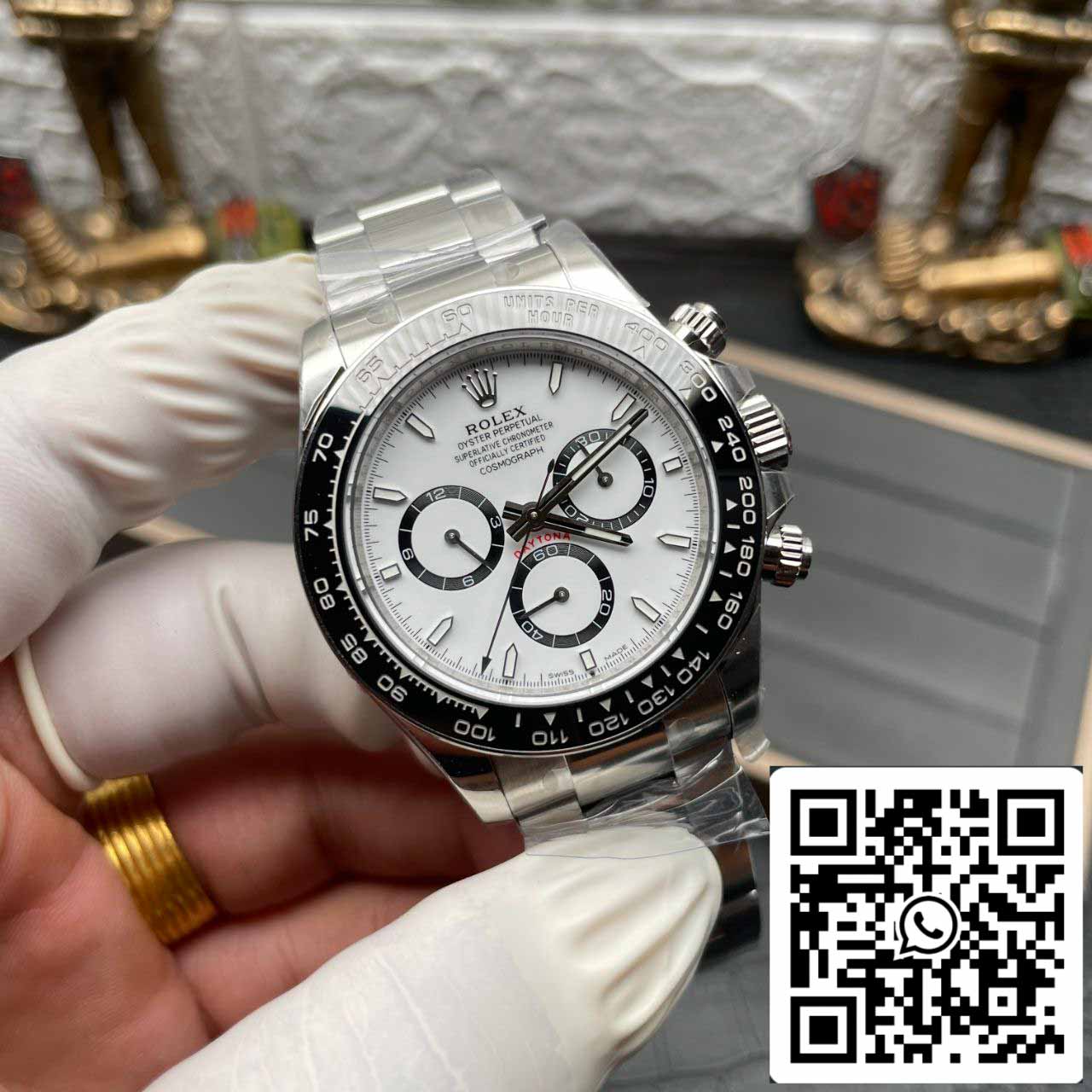 Rolex Cosmograph Daytona m126500ln-0001 1:1 Best Edition EWE Factory 4131 Movimento