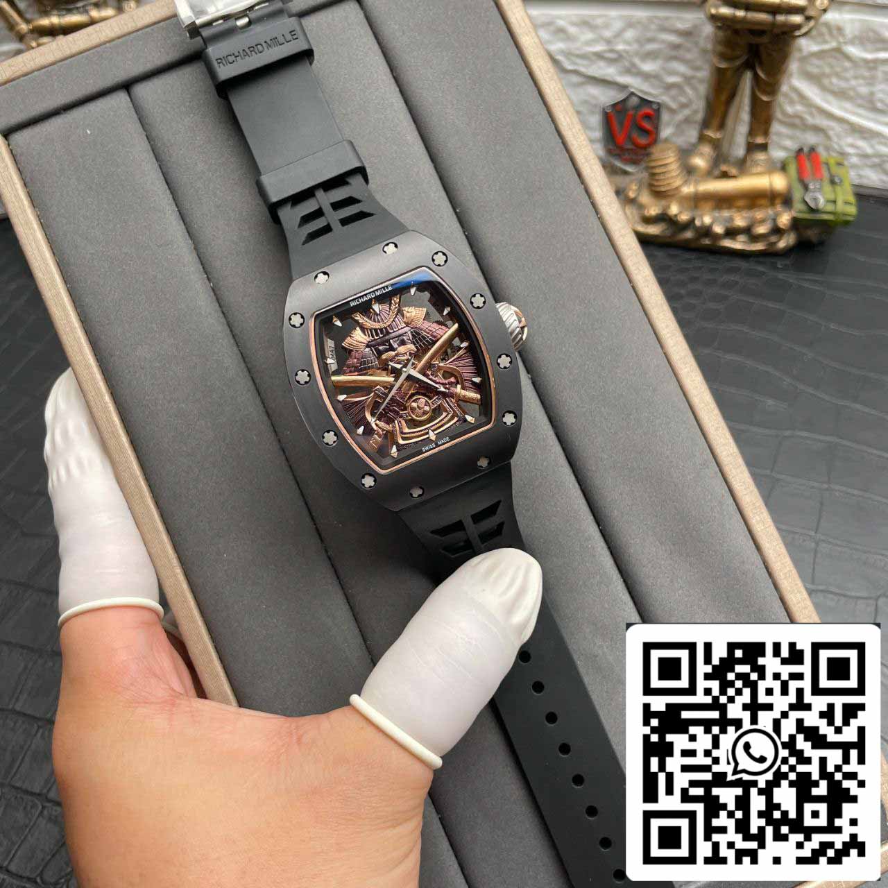 Reloj Richard Mille The Time Of The Samurai RM 47 1:1 Best Edition YS Factory Tourbillon