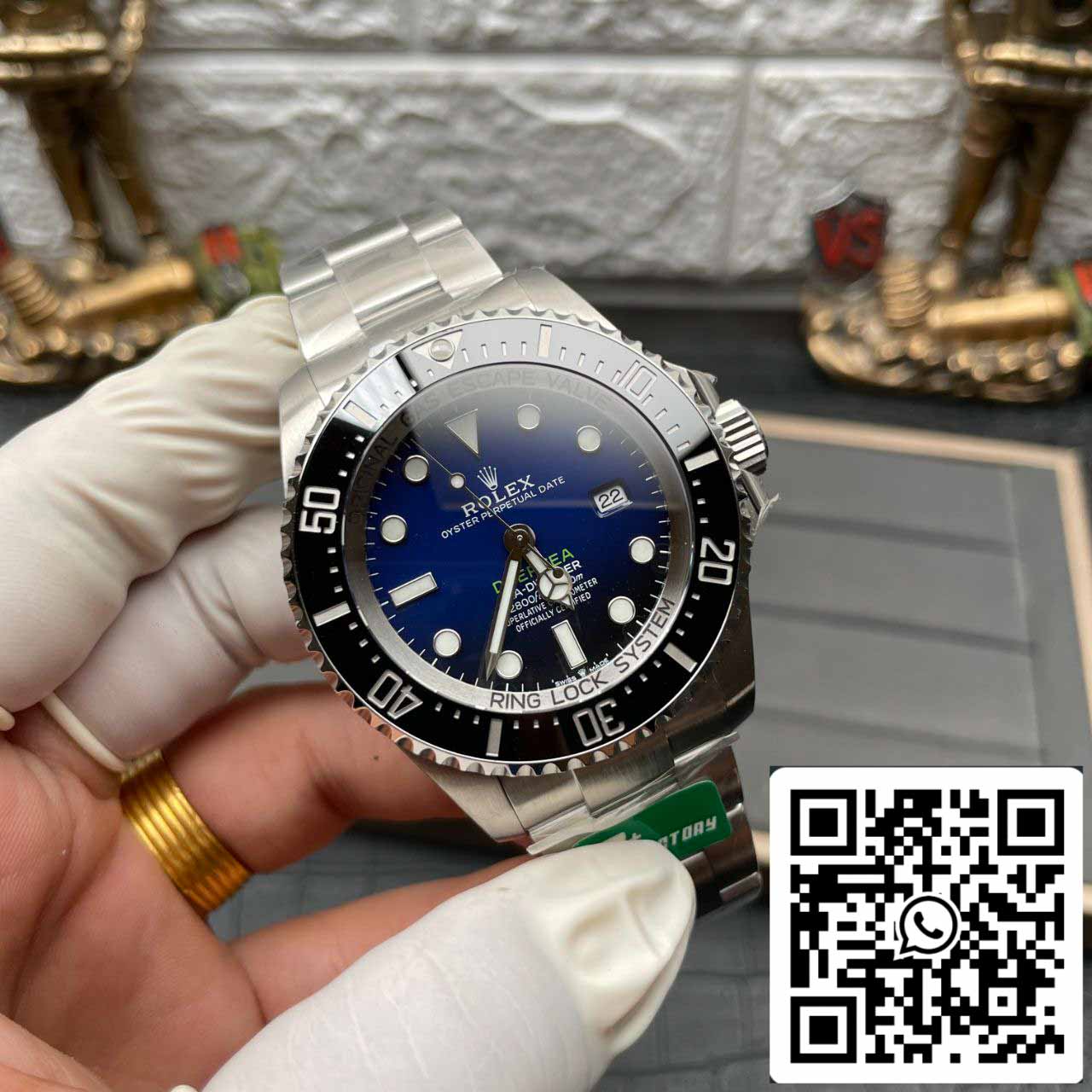 Rolex Sea-Dweller Deepsea M126660-0002 1:1 Mejor Edición C+ Esfera Azul de Fábrica