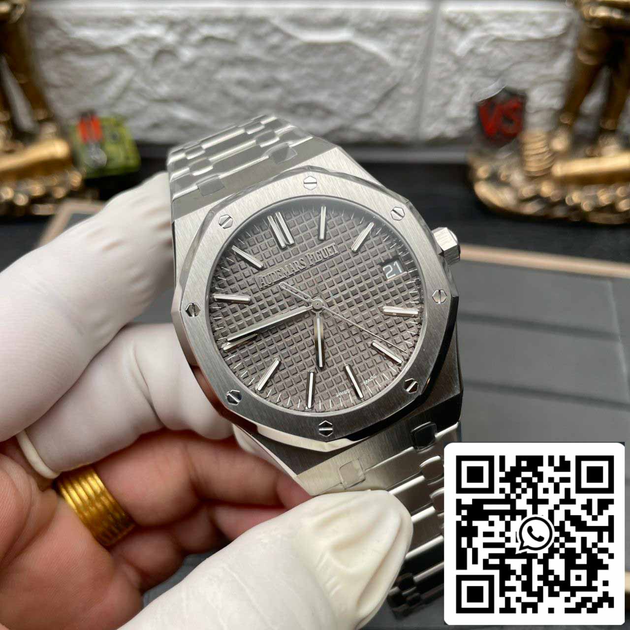 Audemars Piguet Royal Oak 15510ST.OO.1320ST.05 1:1 Best Edition ZF Factory quadrante grigio