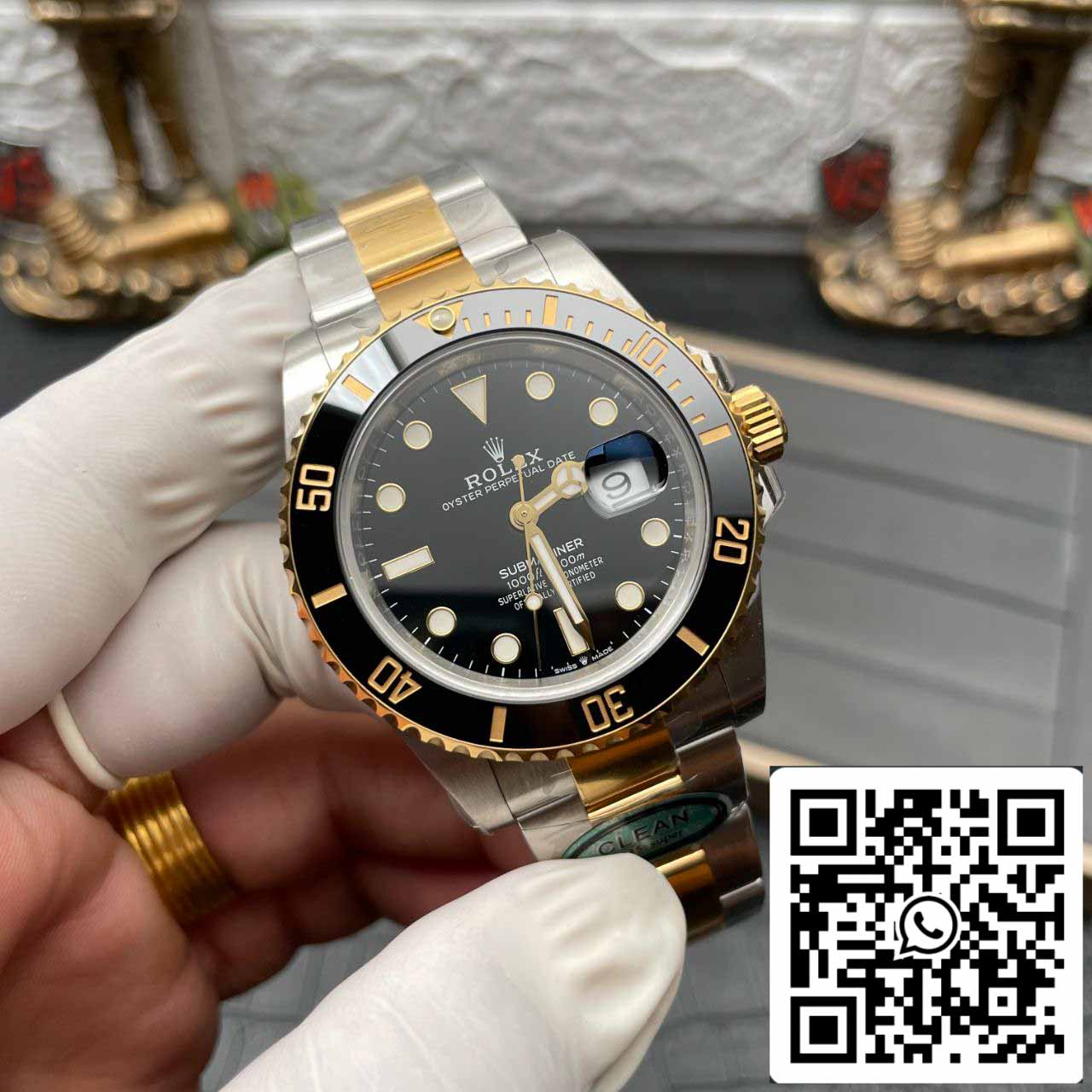 Rolex Submariner M126613LN-0002 41MM 1:1 Best Edition Clean Factory Black Dial