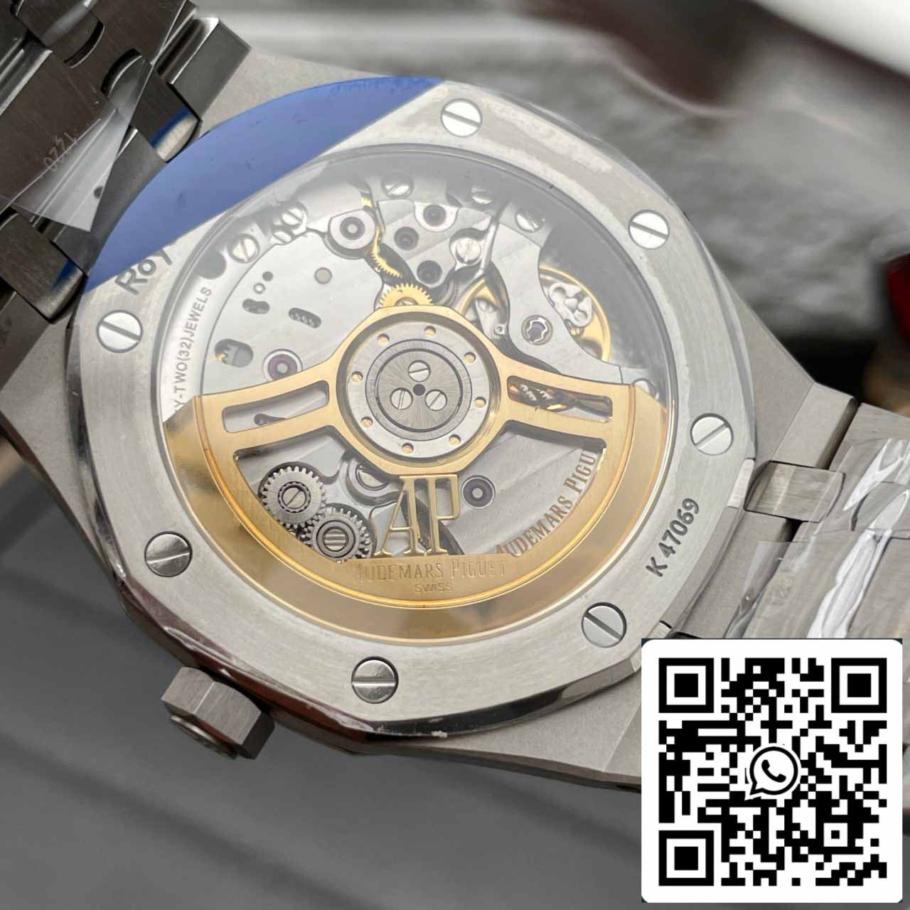 Audemars Piguet Royal Oak 15500ST.OO.1220ST.01 APS Factory V3 Quadrante Blu