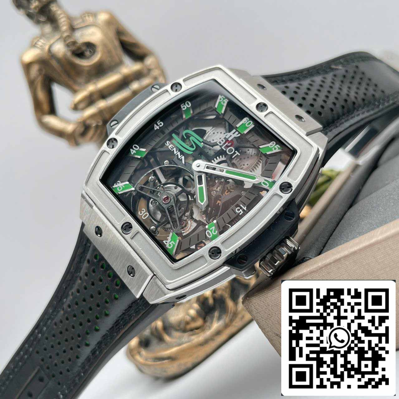 Hublot Masterpiece Tourbillon 906.NX.0129.VR.AES13 1:1 Best Edition JB Factory quadrante scheletrato svizzero HUB 9006