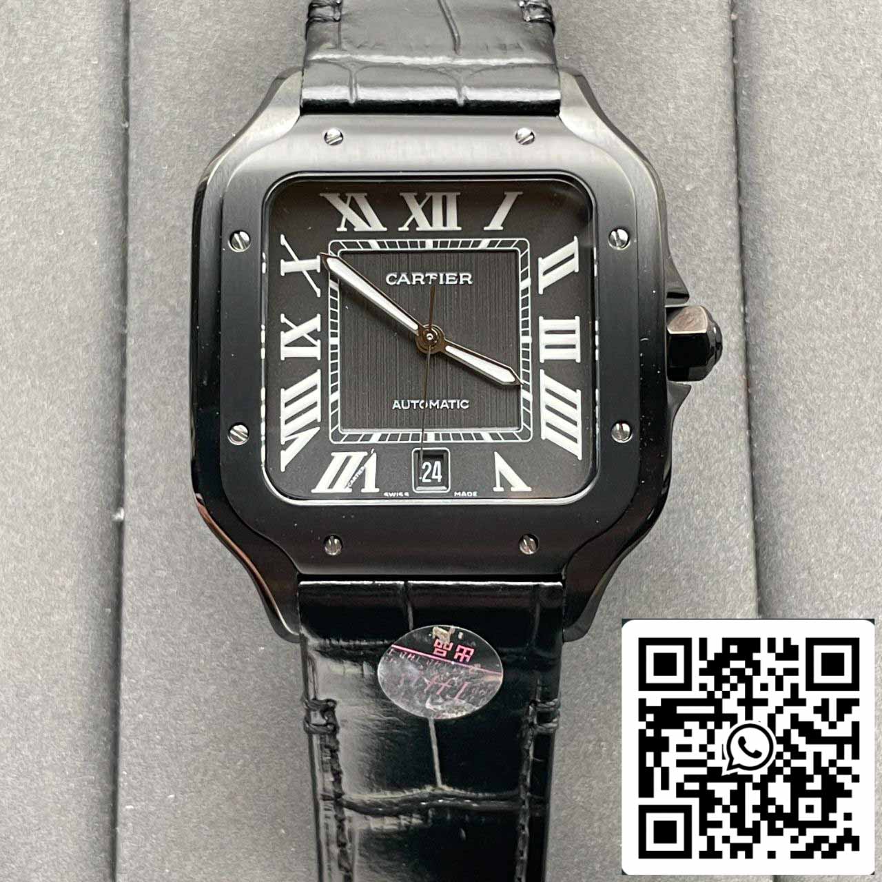 Cartier De Santos WSSA0039 Leather Strap BV Factory 1:1 Best Edition 9019 Movement