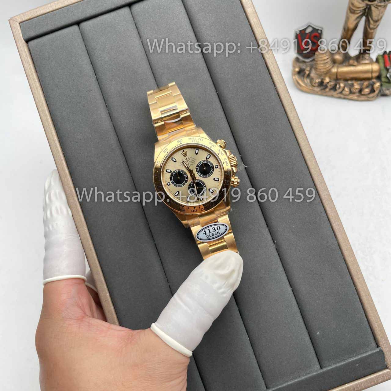 Rolex Cosmograph Daytona M116505-0009 1:1 Best Edition Pulito Fabbrica Oro Giallo