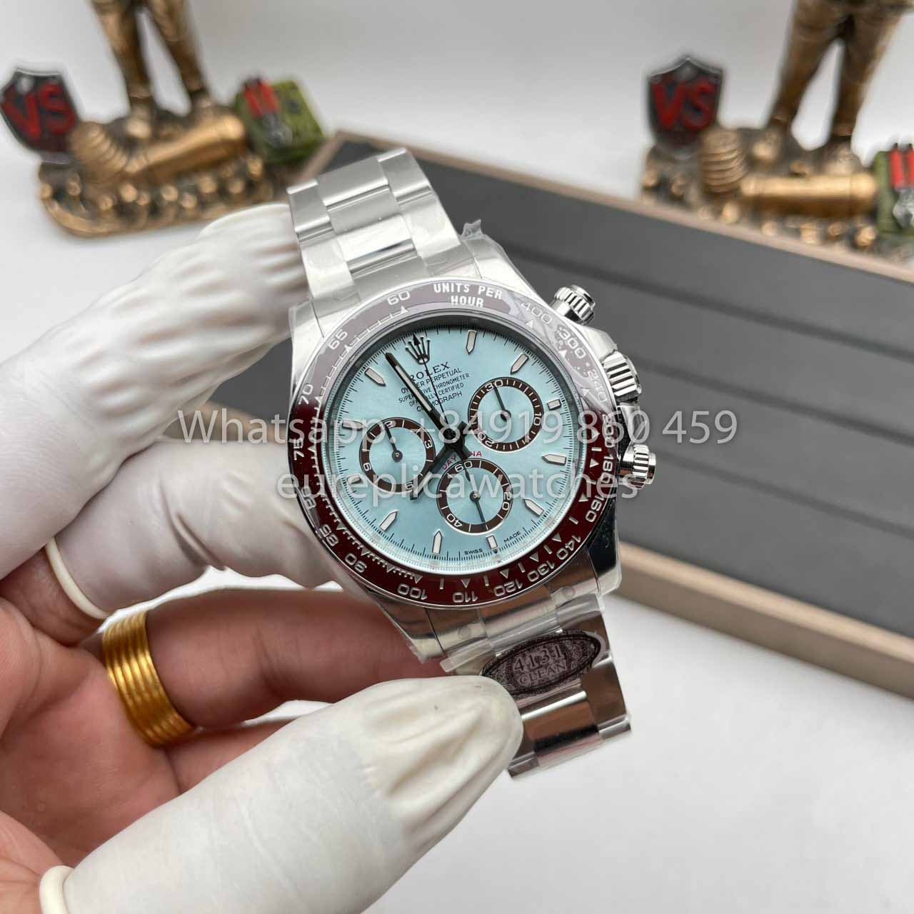 Rolex Cosmograph Daytona m126506-0002 Miglior clone Movimento pulito di fabbrica 4131 blu ghiaccio