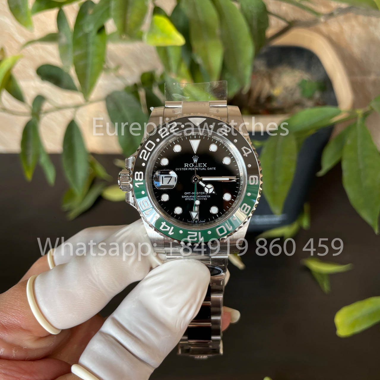 Rolex GMT Master II M126720VTNR-0001 Oyster Strap 1:1 Miglior clone pulito Aggiornamento di fabbrica 2025