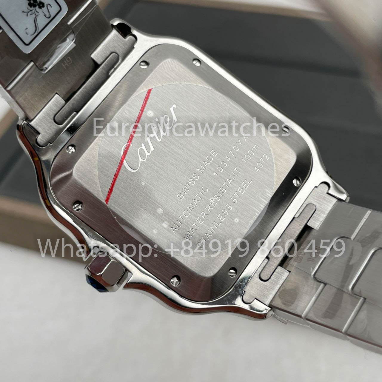 Cartier De Santos W2SA0006 2018 BV Factory 1:1 Best Edition Swiss ETA 9015