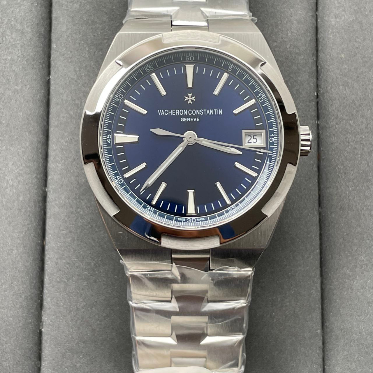 Vacheron Constantin Overseas 4500V/110A-B128 1:1 Migliore edizione ZF Factory quadrante blu