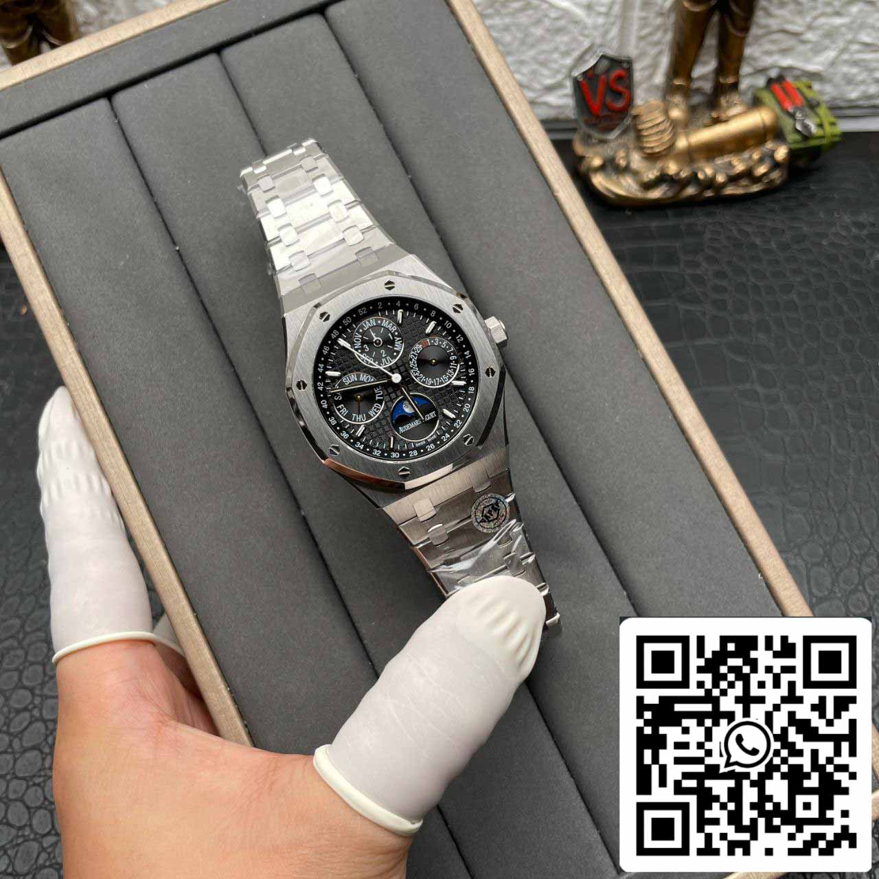 Audemars Piguet Royal Oak 26574 1:1 Mejor edición APS Factory esfera negra