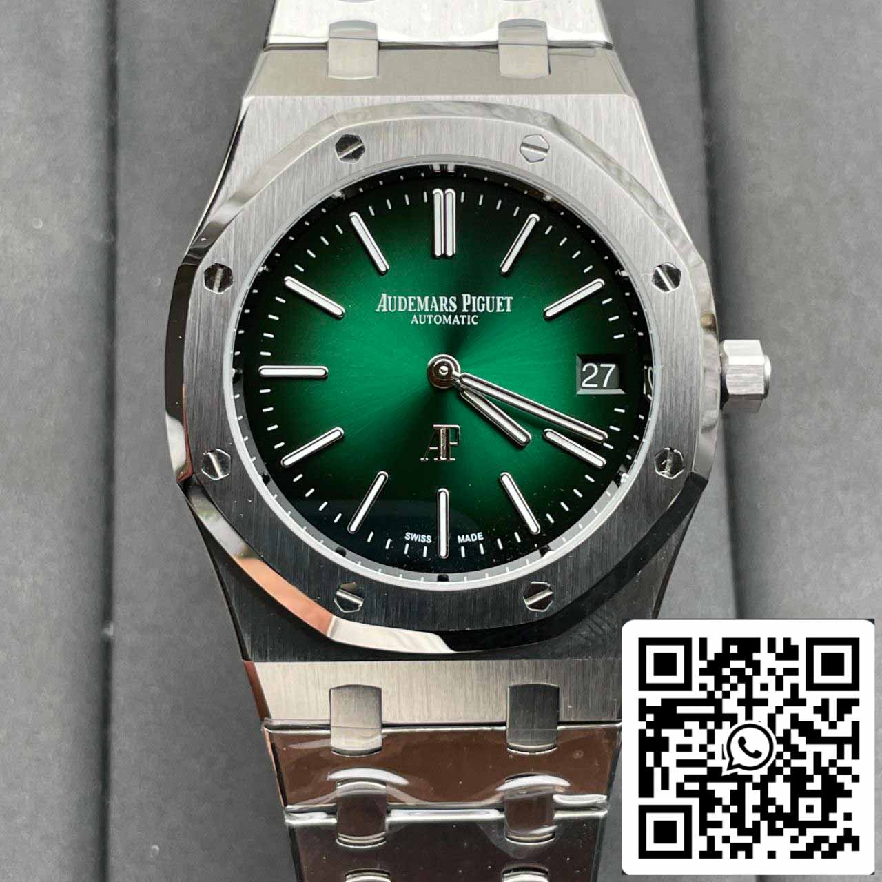 Audemars Piguet Royal Oak 16202PT.OO.1240PT.01 1:1 Best Edition ZF Factory Green Dial