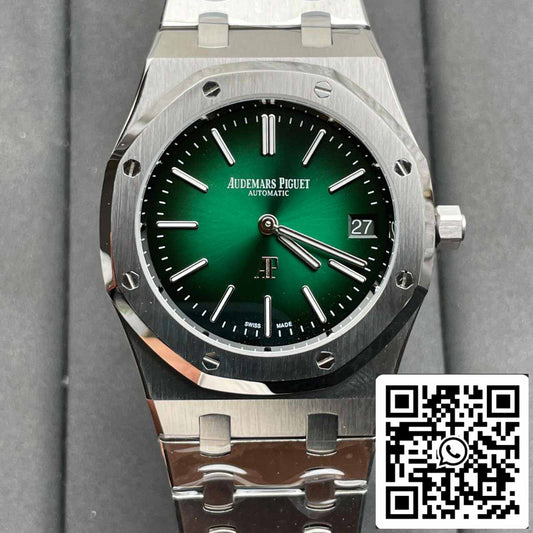 Audemars Piguet Royal Oak 16202PT.OO.1240PT.01 1:1 Mejor Edición ZF Factory Esfera Verde