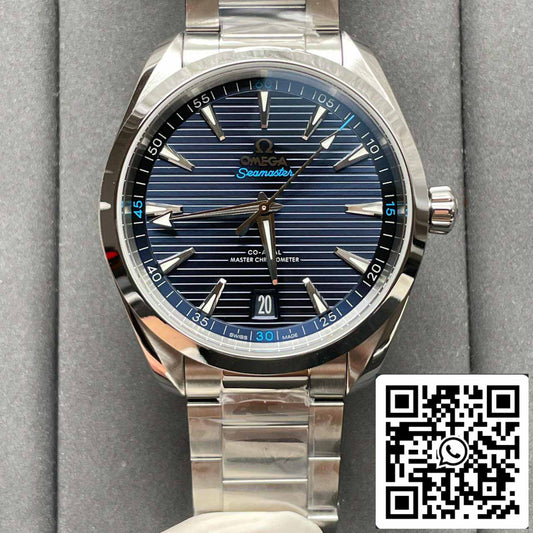 Omega Seamaster 220.10.41.21.03.001 1:1 Best Edition VS Factory quadrante blu svizzero ETA8900