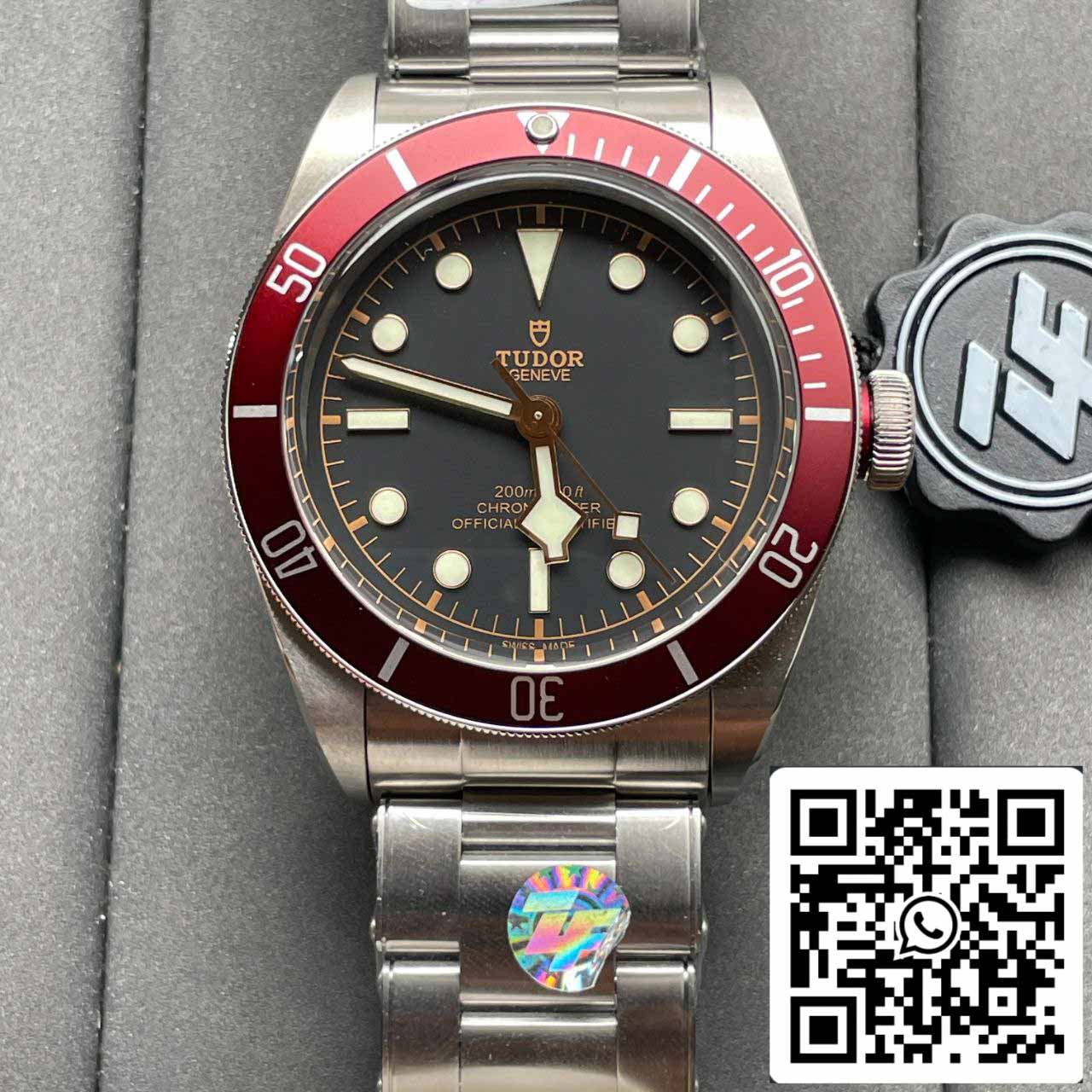 Tudor Heritage Black Bay 79230R ZF Factory 1:1 Best Edition Swiss ETA2824-2 Stainless Steel Bracelet