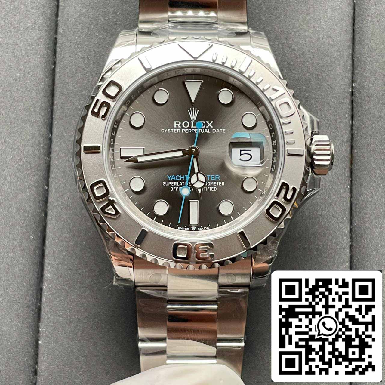 Rolex Yacht Master M126622-0001 40MM 1:1 Best Edition VS Cinturino in acciaio di fabbrica