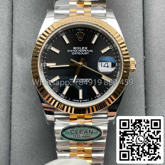 Rolex Datejust 41MM M126333-0014 1:1 Best Edition Clean Factory Oro amarillo 2024