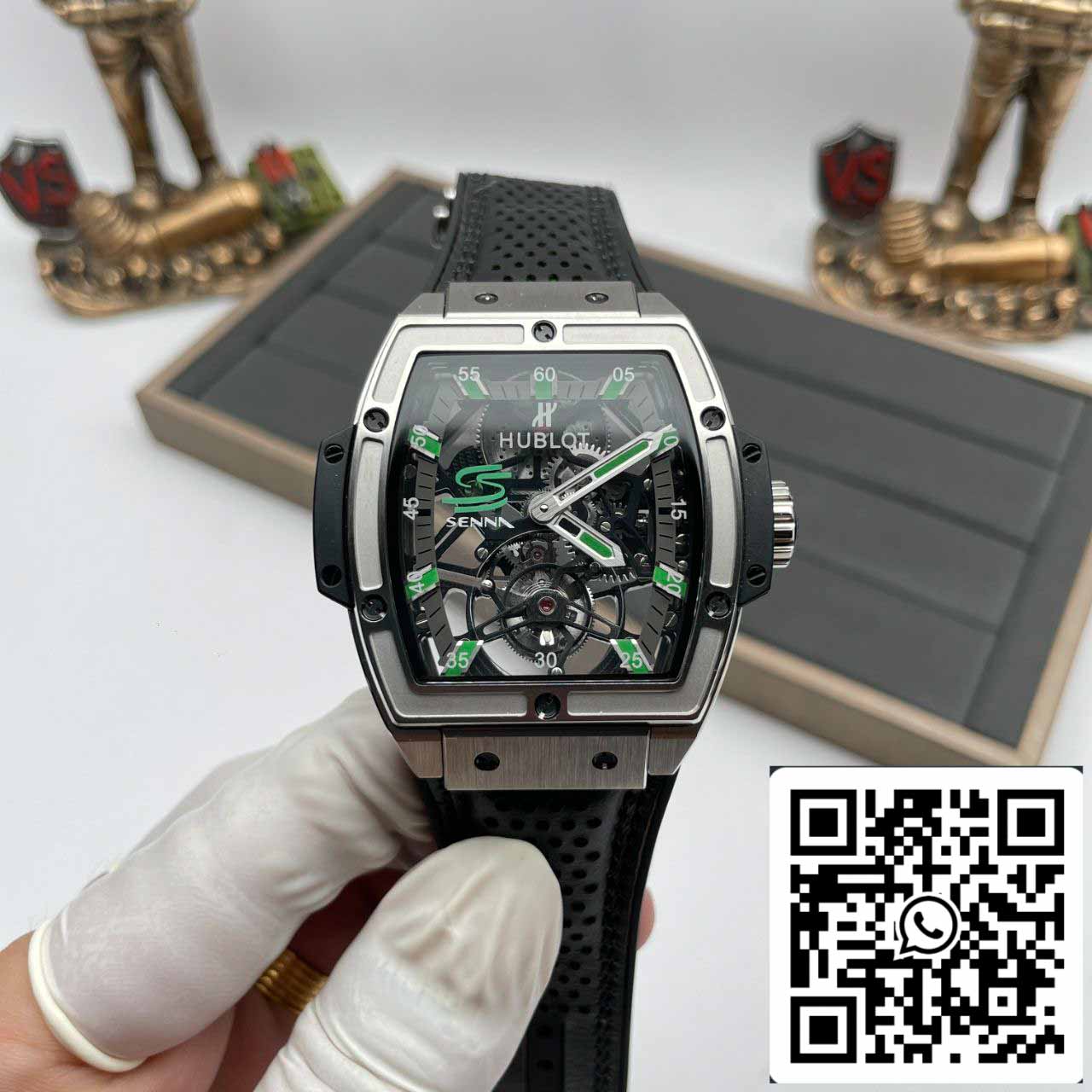 Hublot Masterpiece Tourbillon 906.NX.0129.VR.AES13 1:1 Mejor Edición JB Factory Esqueletizado Dial Swiss HUB 9006