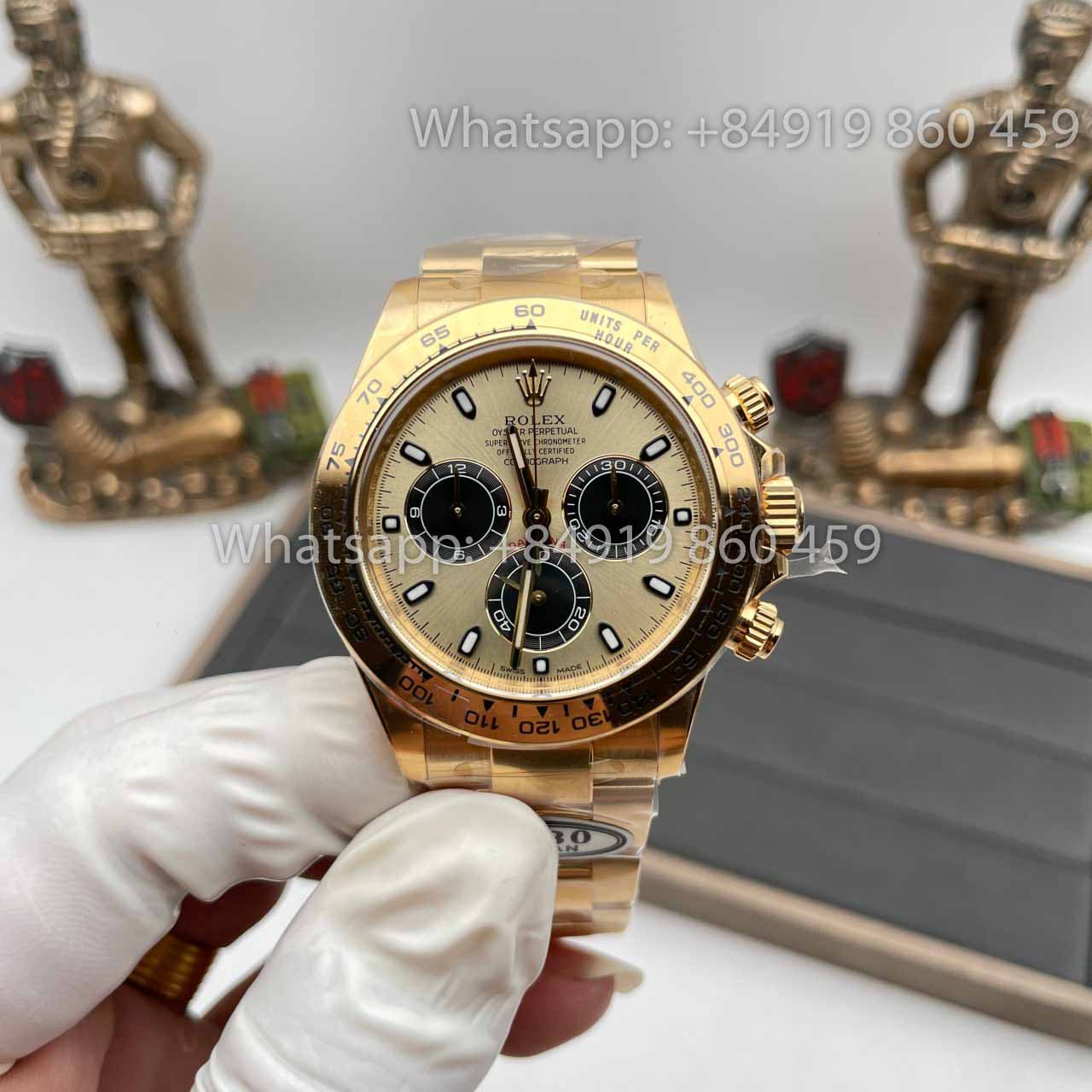 Rolex Cosmograph Daytona M116505-0009 1:1 Best Edition Clean Factory Yellow Gold